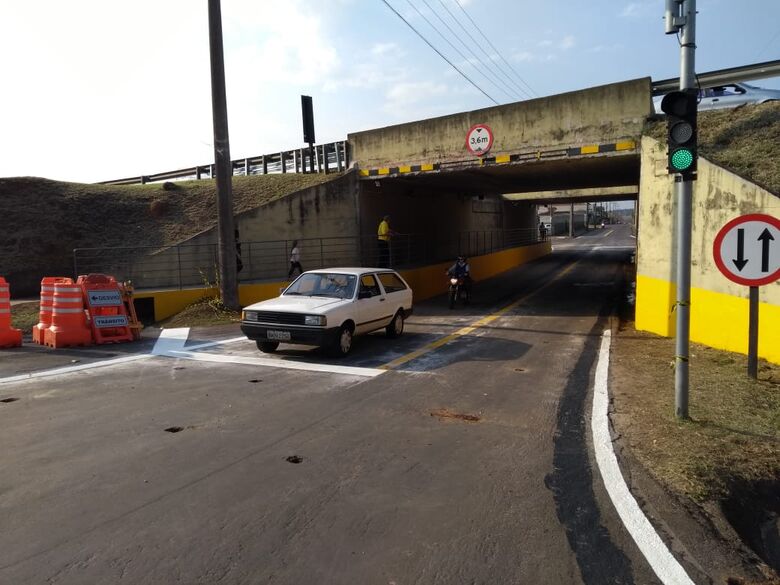 Pontilhão da Capitão Luis Brandão é liberado após obras - Crédito: Divulgação