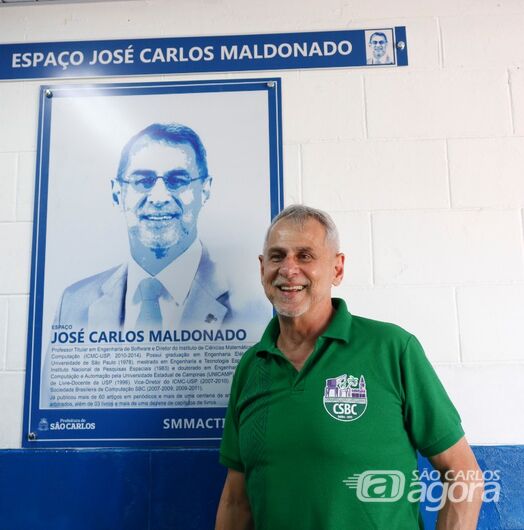 José Carlos Maldonado do ICMC-USP é homenageado pelo Projeto Ciência nas Escolas -