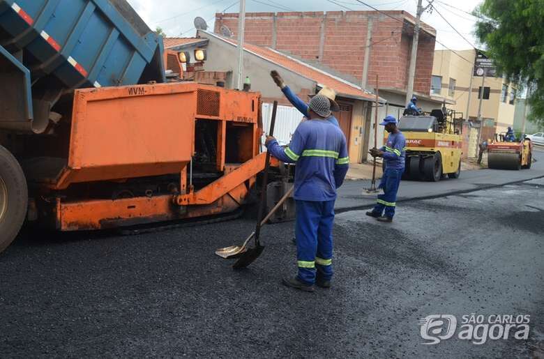 Confira onde estarão as equipes de recapeamento nesta terça-feira - Crédito: Arquivo SCA