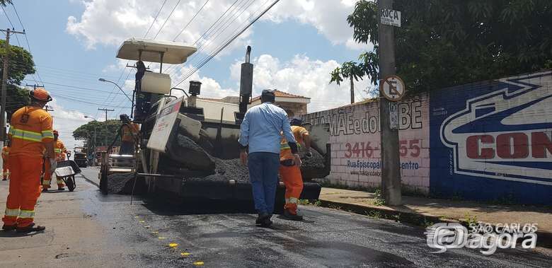 Veja quais ruas serão recapeadas nesta terça-feira (10) - Crédito: Divulgação