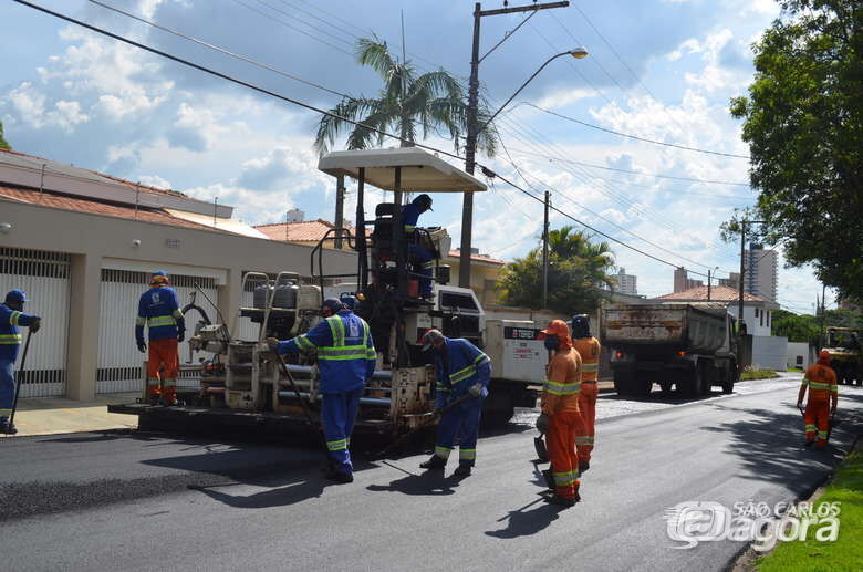 Confira onde estarão as equipes de recapeamento nesta terça-feira - Crédito: Arquivo SCA