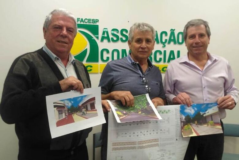Obras de readequação do calçadão começam dia 16 de setembro - Crédito: Divulgação