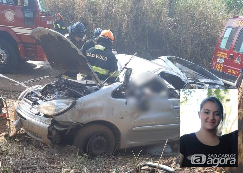 Irmãs sofrem acidente, uma morre e outra fica apenas com escoriações em Araras - Crédito: Grupo Rio Claro SP