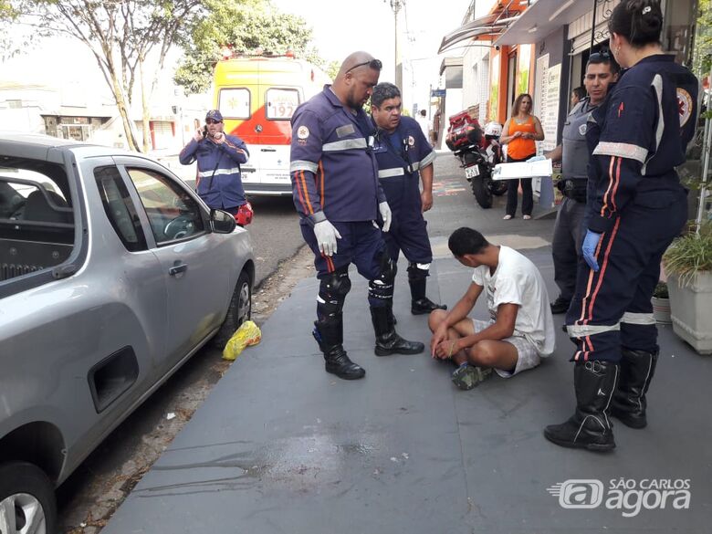 Homem é vítima de agressão na Vila Prado - Crédito: Maycon Maximino