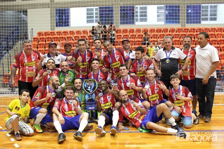 Em busca do ‘bi’, São Carlos Futsal encara Araraquara na estreia da Copa Record - Crédito: Marcos Escrivani