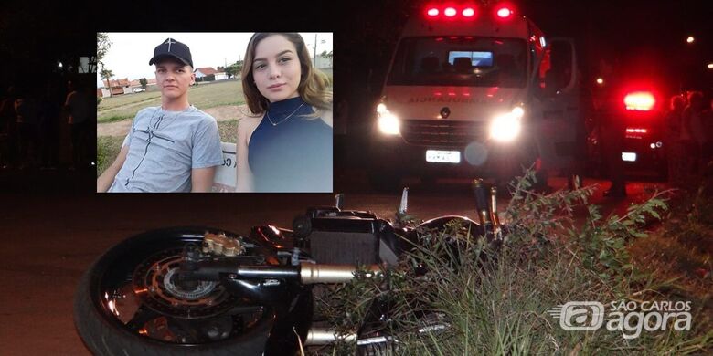 Casal de namorados morre em acidente de moto na região - Crédito: Bocaina Informa