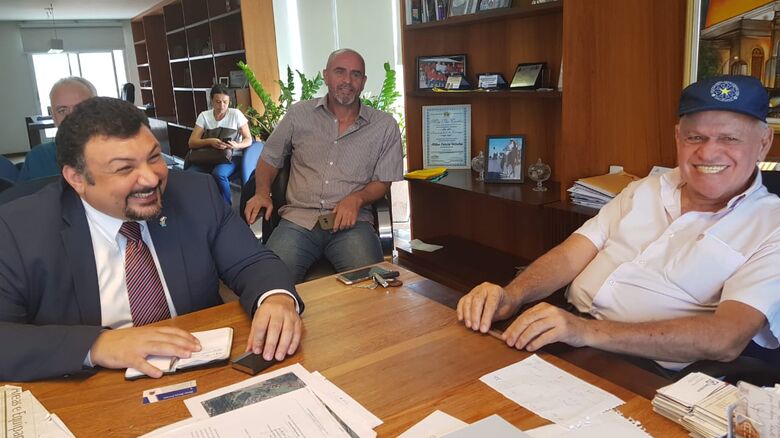 Prefeito Airton Garcia recebe Cônsul do Egito - Crédito: Divulgação