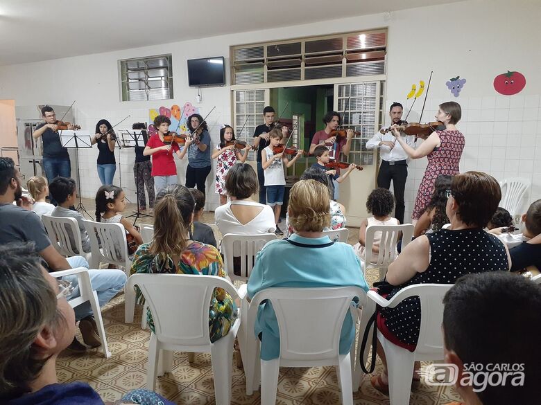 Creche Padre Teixeira passa a ter sala de musicalização para crianças - Crédito: Divulgação