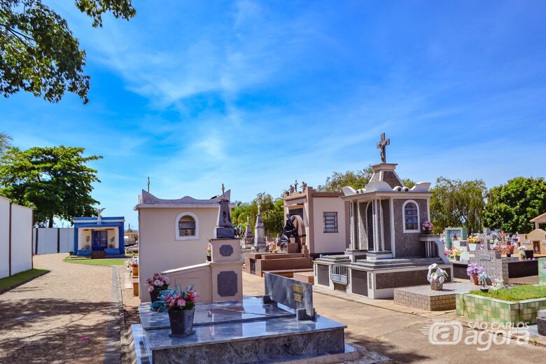 Cemitério Municipal de Ibaté está preparado para receber visitas no Dia de Finados - Crédito: Divulgação