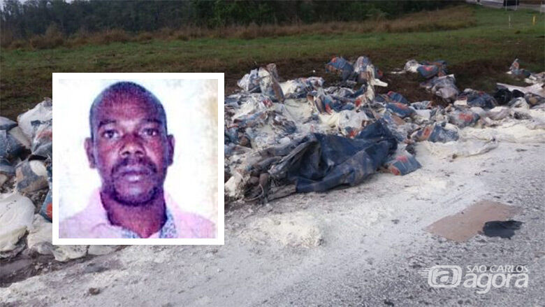 Caminhoneiro de São Carlos morre em acidente em MG - Crédito: O Popular