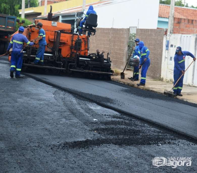 Confira as ruas que vão ser recapeadas nesta sexta-feira - Crédito: Arquivo SCA