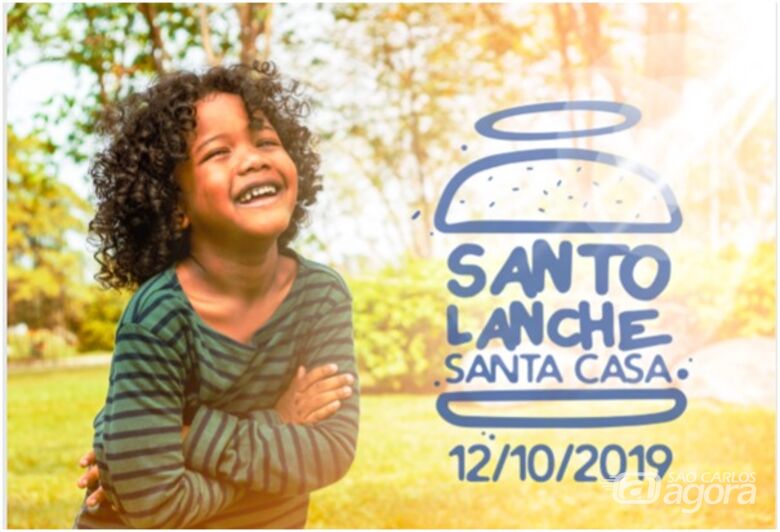 Campanha Santo Lanche, em prol da pediatria da Santa Casa, é neste sábado - Crédito: Divulgação