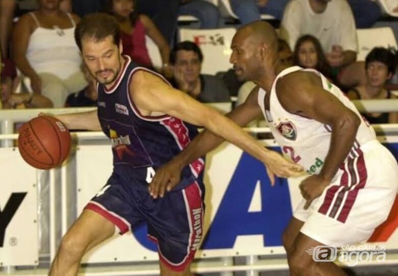 Seleção brasileira master de basquete faz apresentação em São Carlos - Crédito: Divulgação