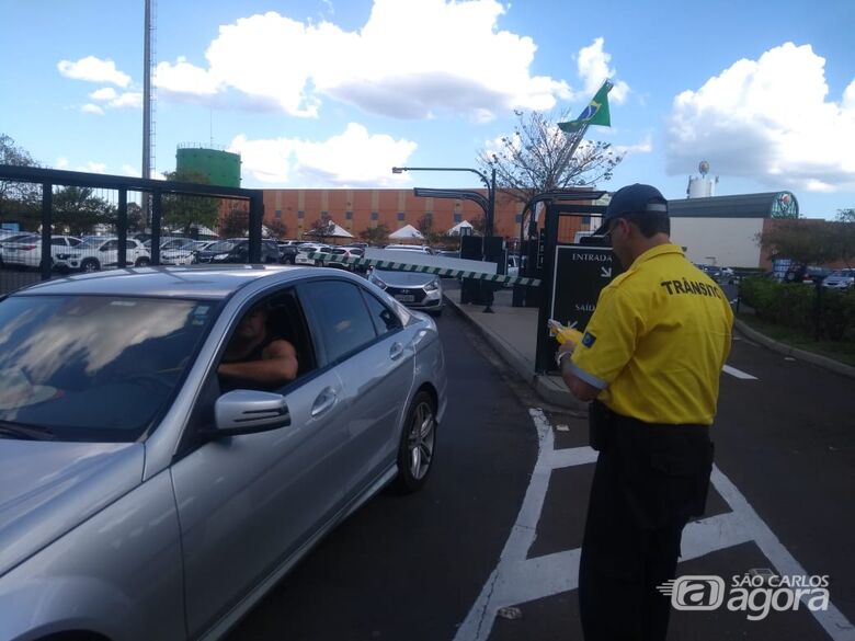 Evento no shopping encerra a semana de segurança pública - Crédito: Divulgação