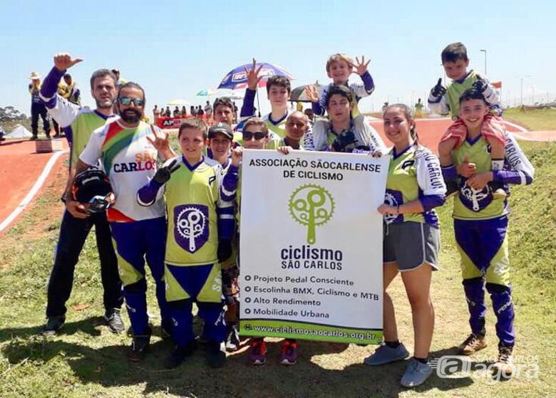 Na superação, equipe BMX de São Carlos é pódio seis vezes no Paulista - Crédito: Divulgação