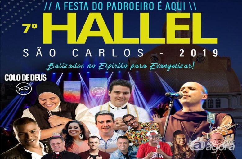 7º Hallel e Festa do Padroeiro São Carlos acontece em novembro - 