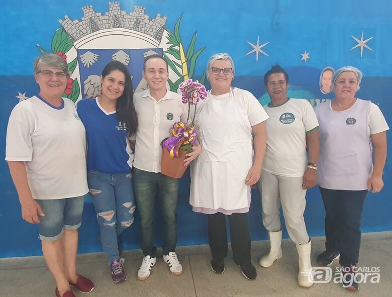 E.M. Julio B. Mendes, em Ibaté, homenageia diretor - Crédito: Divulgação