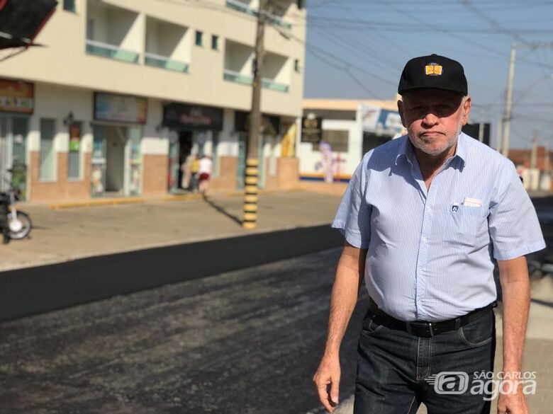 Intenção do prefeito é recapear 90% das ruas em quatro anos - Crédito: Divulgação/PMSC