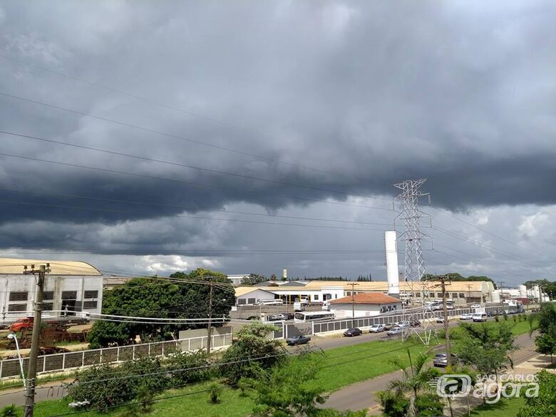 Previsão de tempo abafado com pancadas de chuva no final de semana - Crédito: Arquivo/SCA