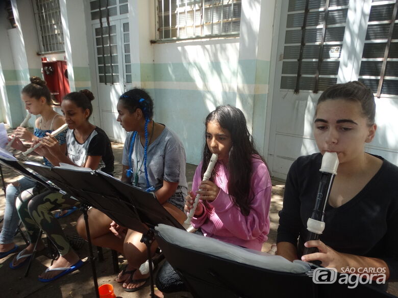 Doces Flautistas lançam CD com músicas em ritmos variados - Crédito: Marcos Escrivani