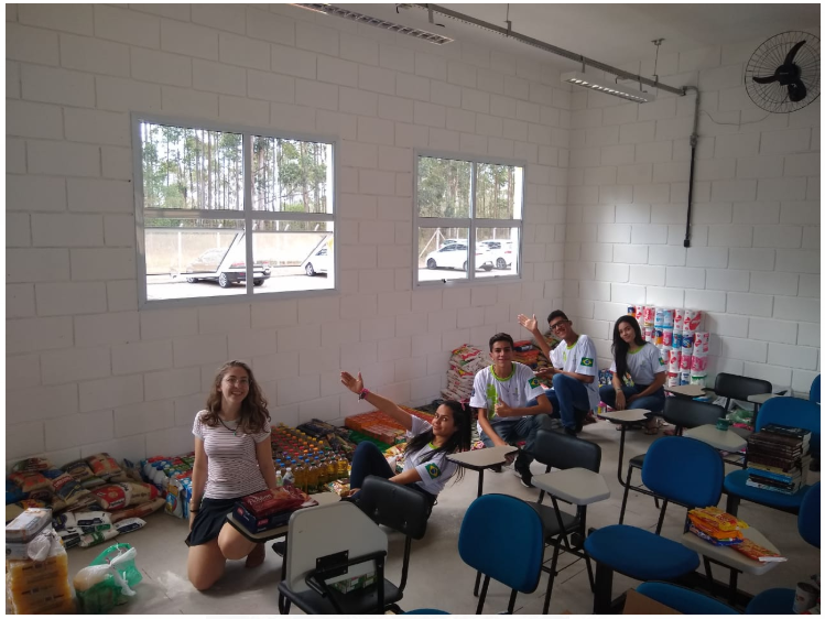 Gincana de alunos do IFSP beneficia entidades filantrópicas de São Carlos - Crédito: Divulgação
