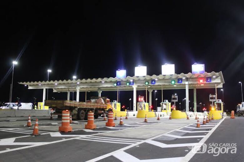 VAI AUMENTAR: Pedágios da região tiveram reajuste nos valores das tarifas. - Crédito: Divulgação