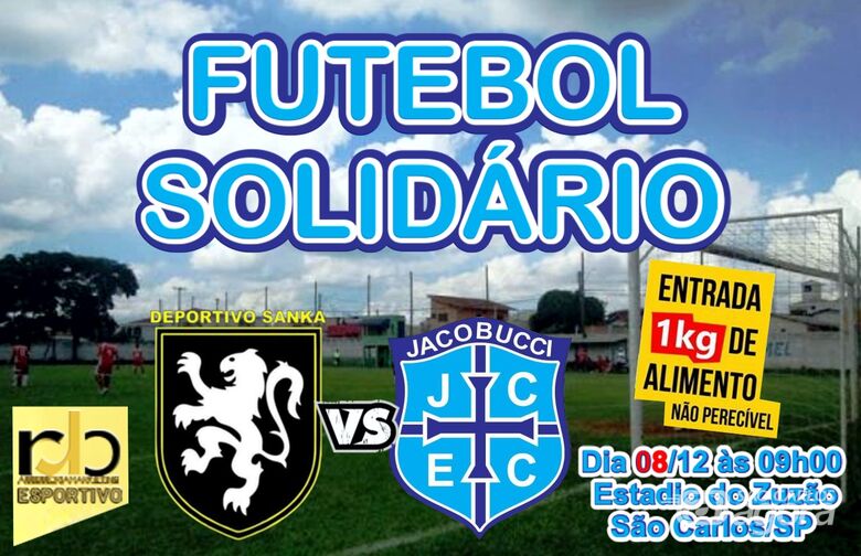 Deportivo Sanka e Jacobucci medem forças em jogo beneficente no Luisão - Crédito: Divulgação