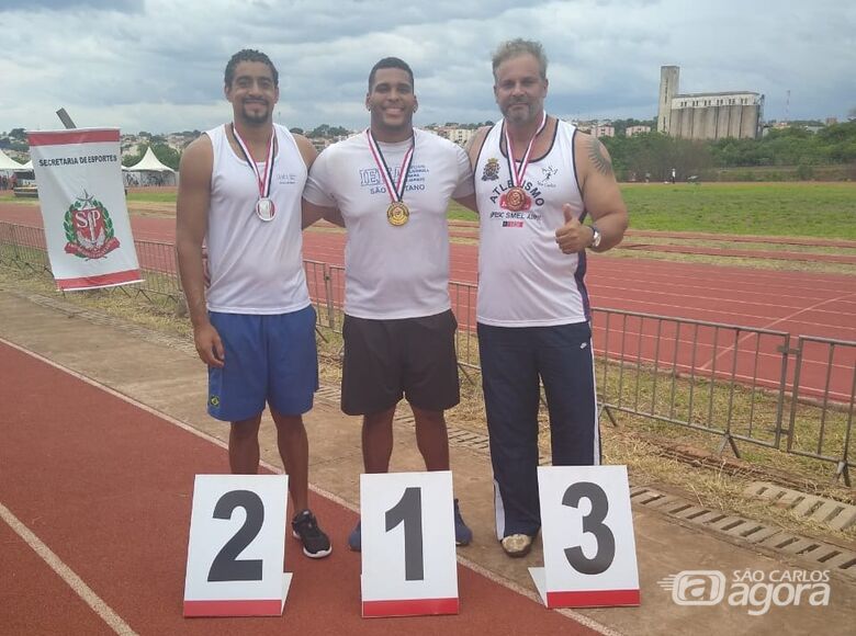 Atletismo de São Carlos conquista medalha de bronze - Crédito: Miltinho Marchetti