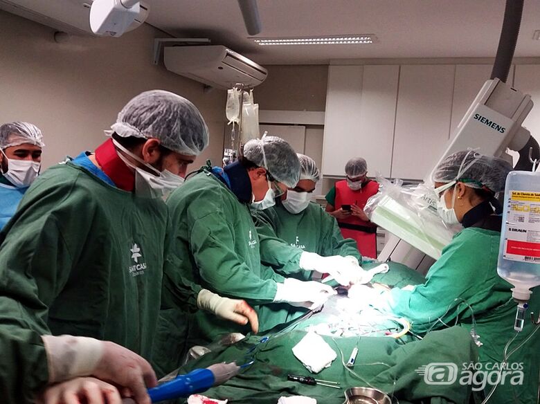 Santa Casa realiza cirurgia cardíaca com tecnologia de ponta - Crédito: Divulgação