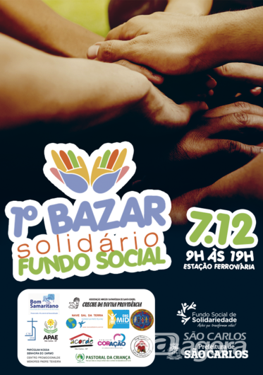 Fundo Social e entidades realizam bazar solidário de natal neste sábado -