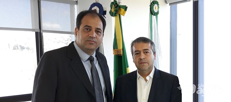 Vereador Sérgio Rocha busca recursos para 2020 em Brasília - Crédito: Divulgação