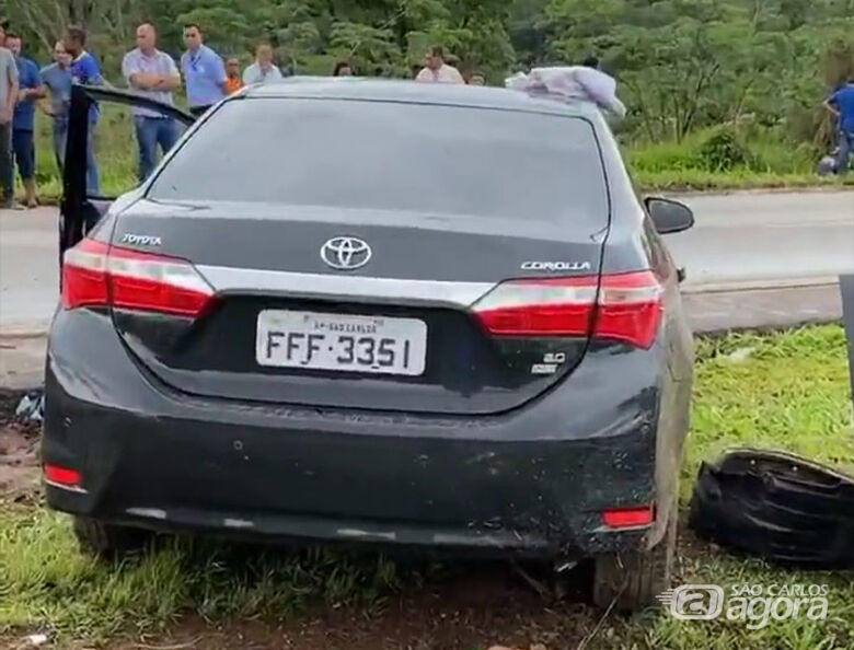 Acidente mata duas pessoas na BR-060; um dos veículos envolvidos tem placas de São Carlos - Crédito: Redes Sociais