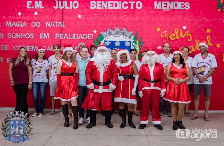 Escola municipal Júlio B. Mendes realiza Cantata de Natal - Crédito: Divulgação