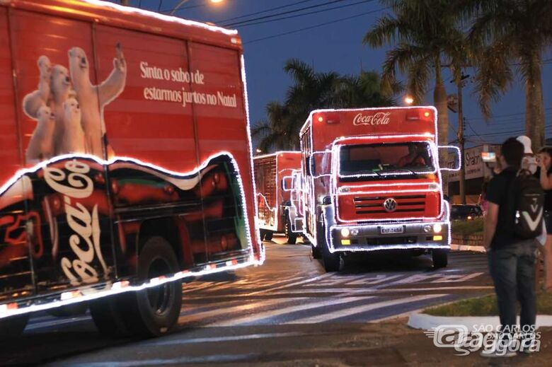 Confira o trajeto oficial da Caravana Coca-Cola em São Carlos - Crédito: Arquivo/SCA