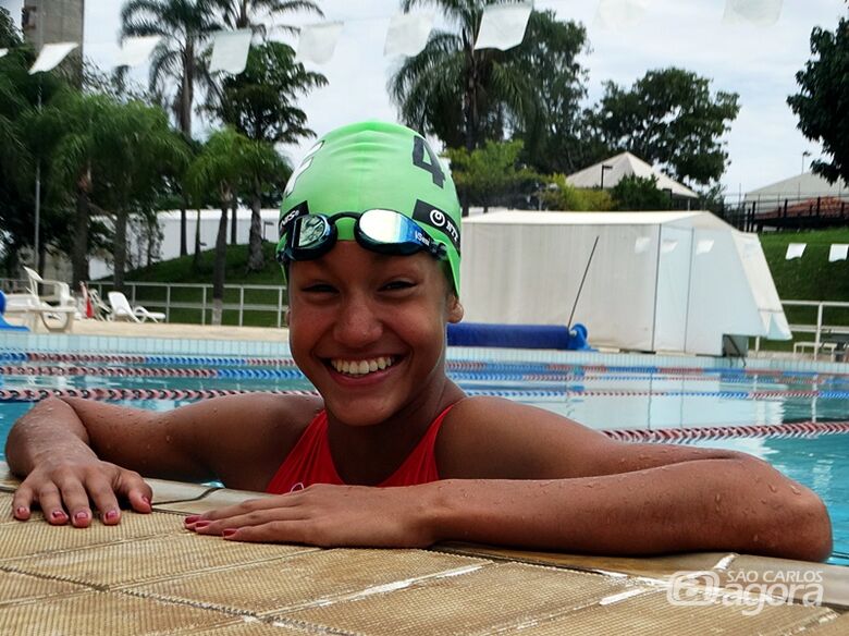 Campeã brasileira, são-carlense quer agora ser a melhor da América do Sul no triathlon - Crédito: Marcos Escrivani