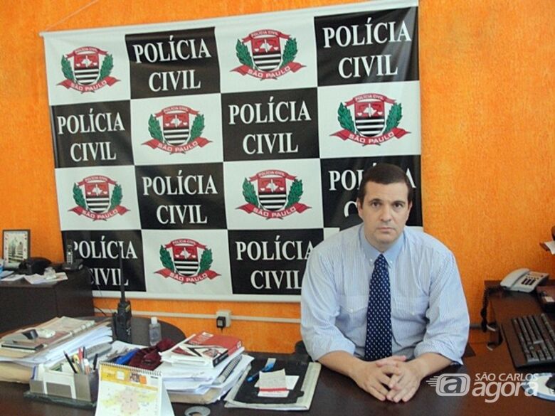 Rogério Fakhany Vita volta a comandar a Polícia Civil em São Carlos. - Crédito: Arquivo/SCA