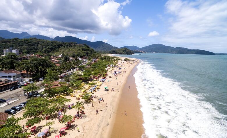 Litoral de São Paulo tem 14 praias impróprias para banho - Crédito: Cetesb