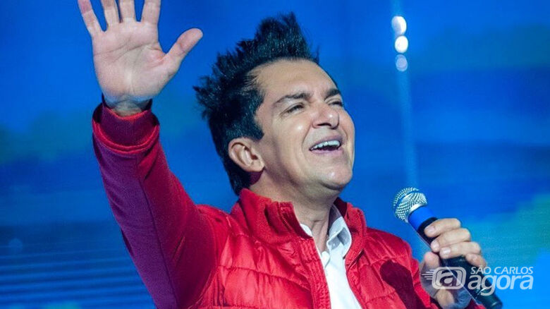 Hoje (7) tem show com Regis Danese na Praça Central de Ibaté - Crédito: Divulgação