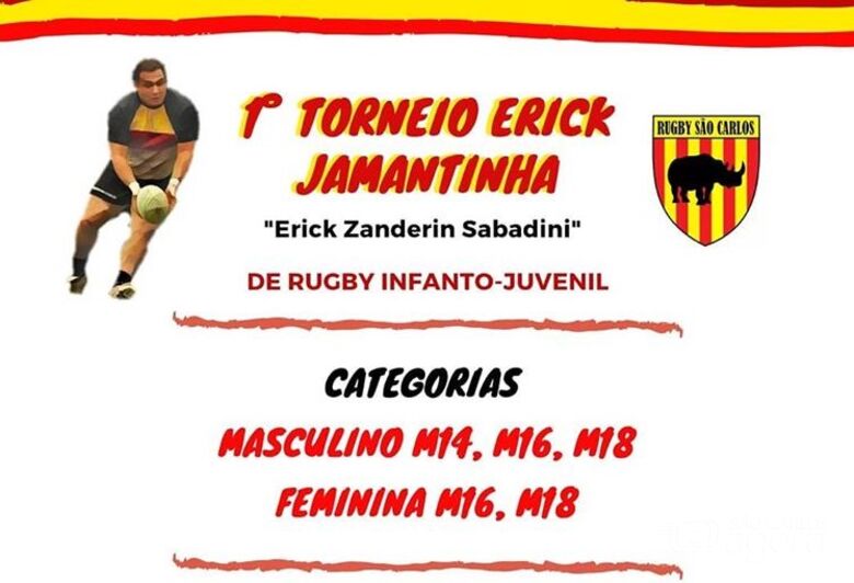 São Carlos realiza o 1º Torneio Erick Jamantinha - Crédito: Divulgação