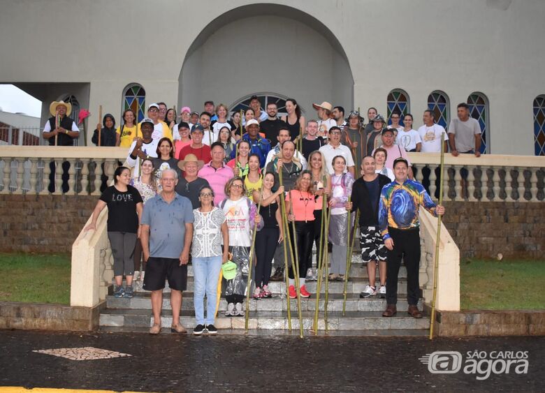 São-carlense participa da comemoração de um ano do Ramal Centro Paulista do Caminho da Fé - Crédito: Lau Menezes