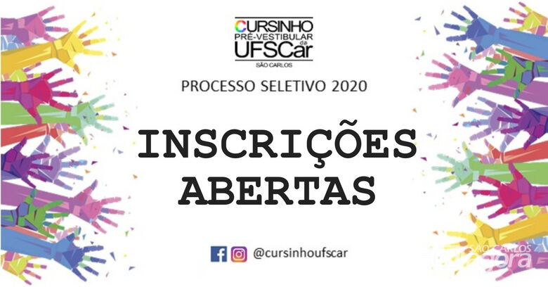Curso Pré-Vestibular da UFSCar recebe inscrições em processo seletivo até 29 de janeiro - 