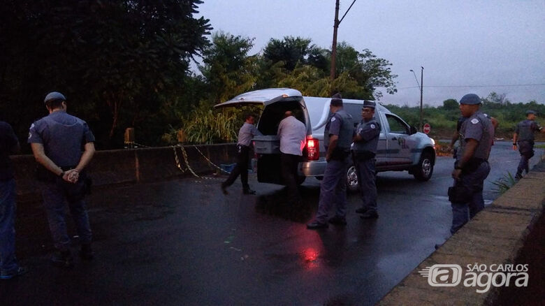 Bandido foi baleado após trocar tiros com o BAEP - Crédito: X-Tudo Ribeirão