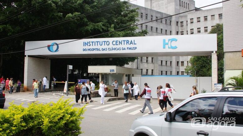 Paciente morreu no Hospital das Clínicas, em São Paulo - Crédito: Divulgação