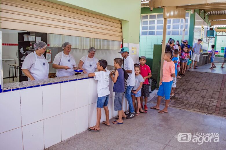 Referência nacional, Merenda nas Férias teve início nessa segunda-feira (06), em Ibaté - Crédito: Divulgação