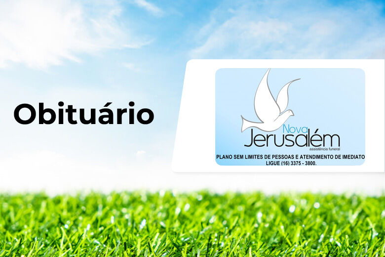 Nova Jerusálem informa nota de falecimento -