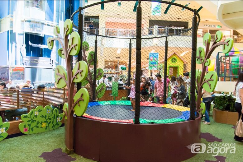 “Playground da Peppa Pig” é atração no Iguatemi São Carlos - Crédito: Divulgação