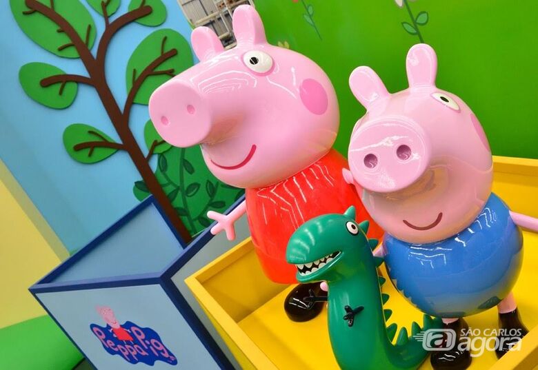 "Playground da Peppa Pig" começa no Shopping Iguatemi em São Carlos - Crédito: Imagem Ilustrativa