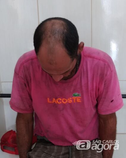 Ladrão é preso após furto em obra na Vila São José - Crédito: Marco Lúcio