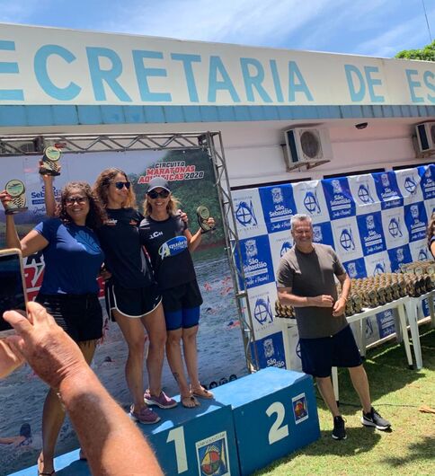 Nadadora ACD da LCN/Aquário Fitness inicia temporada com duas medalhas de prata - Crédito: Divulgação