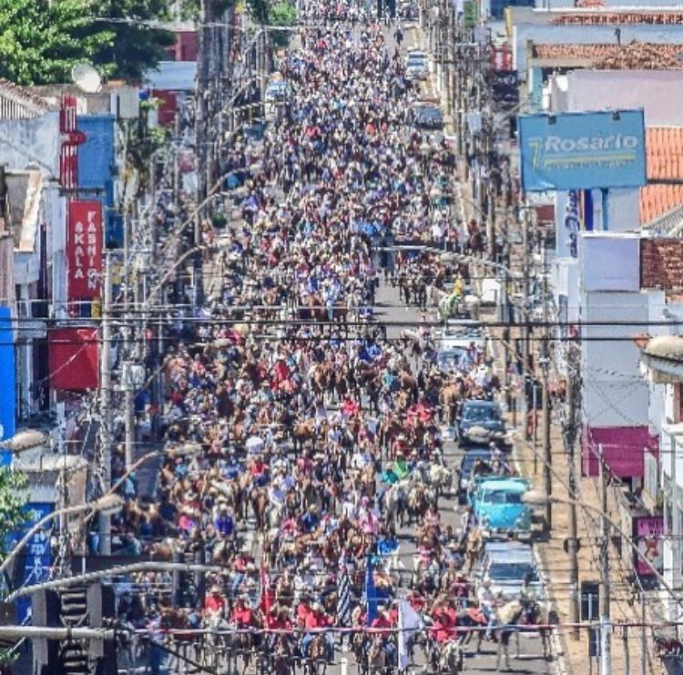 Comitivas da região se mobilizam pelas vítimas de câncer - Crédito: Divulgação